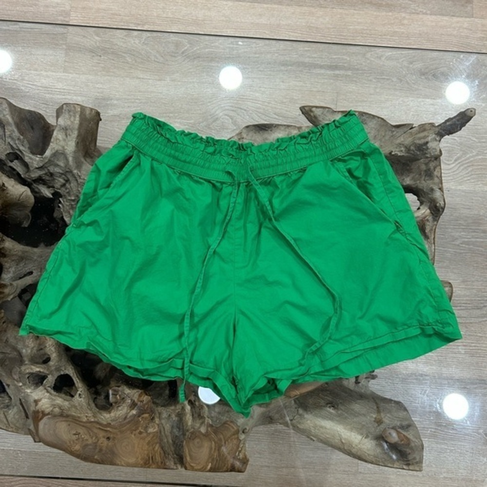 Loft Pull on shorts in poplin
